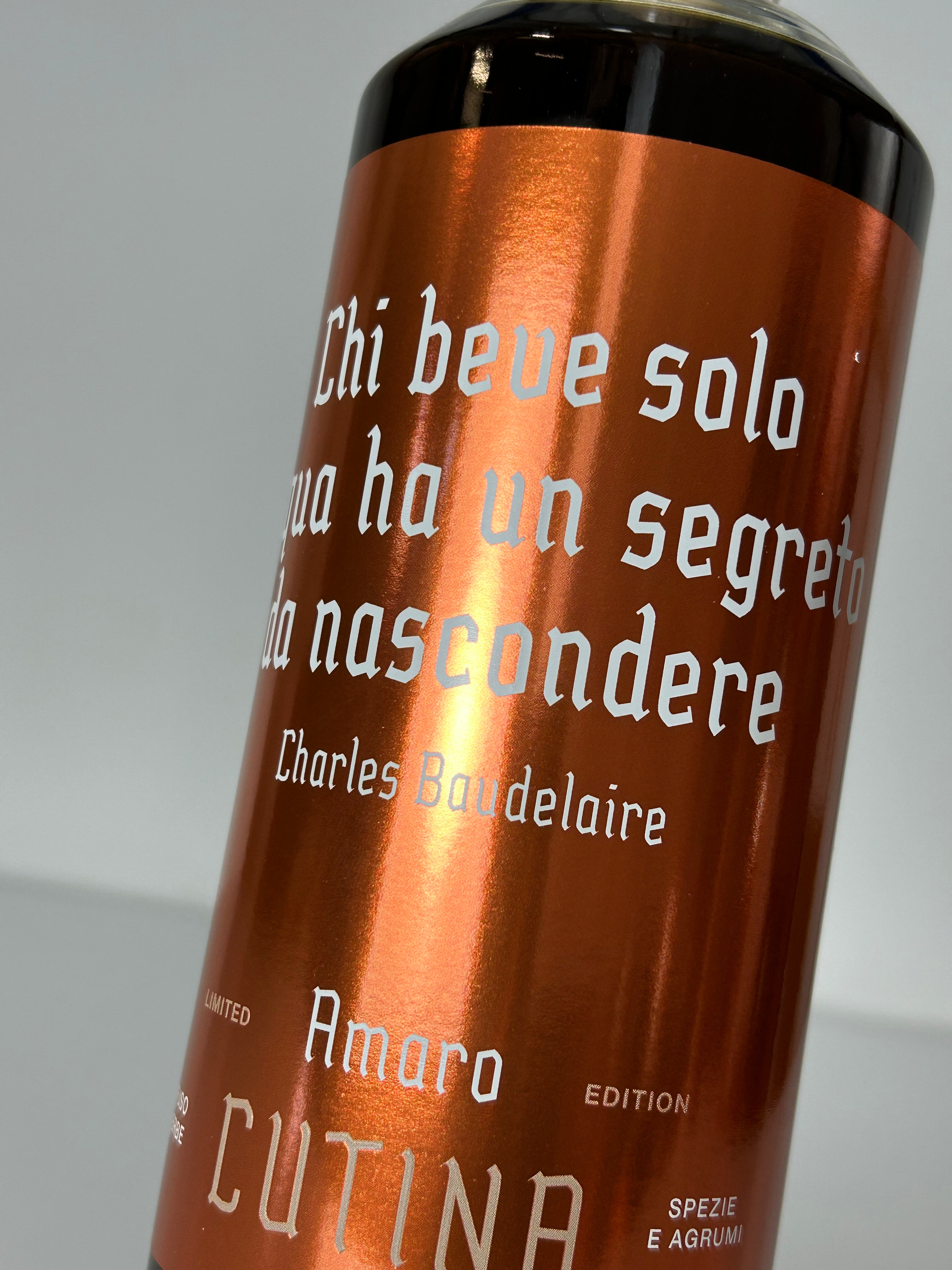 Cutina Baudelaire amaro limited edition 500 ml 30%