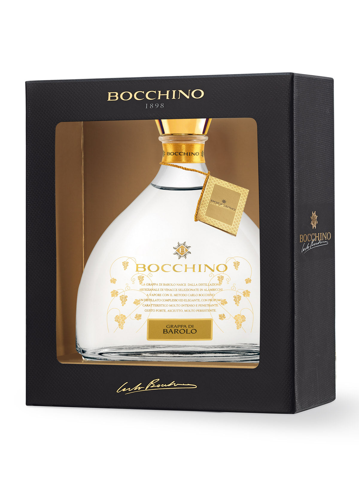Carlo Bocchino Barolo grappa 70 cl astuccio 40 gradi