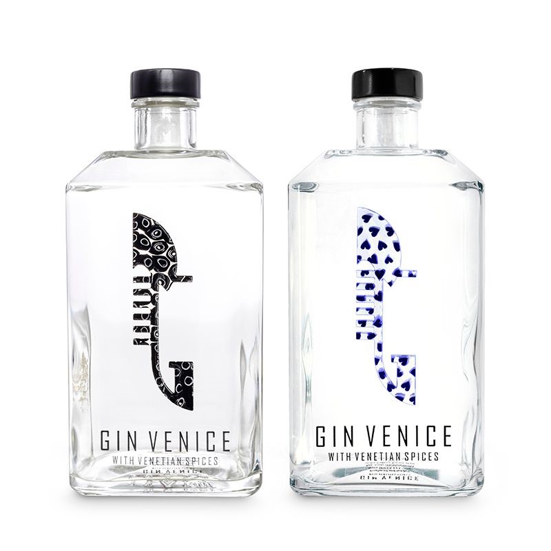 Gin Venice In Love + Gin Venice cofanetto regalo 2 bottiglie floreale