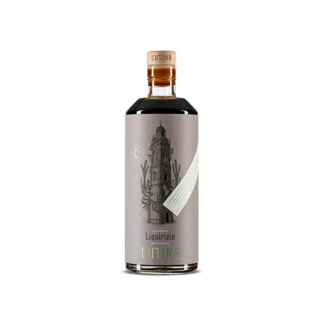 Cutina Liquirizia liquore 500 ml 30% con Amarelli digestivo