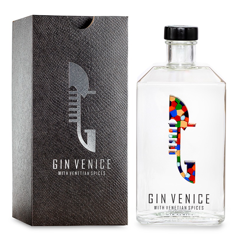 Gin Venice Colours Gin 70 cl Bottiglia Colori