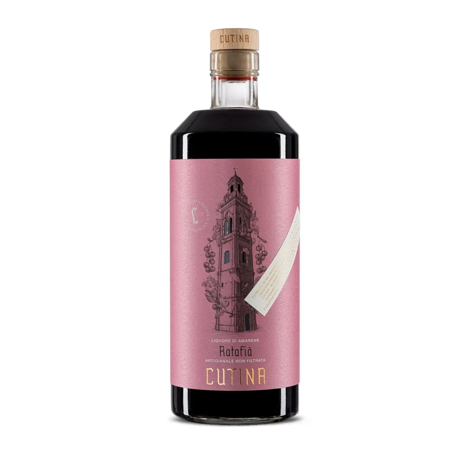 Cutina Ratafià liquore alle amarene 1000 ml 19% dolce