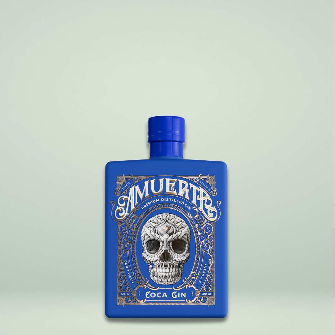 Anthology by Mavolo Coca Leaf Blue gin foglie di coca 70 cl