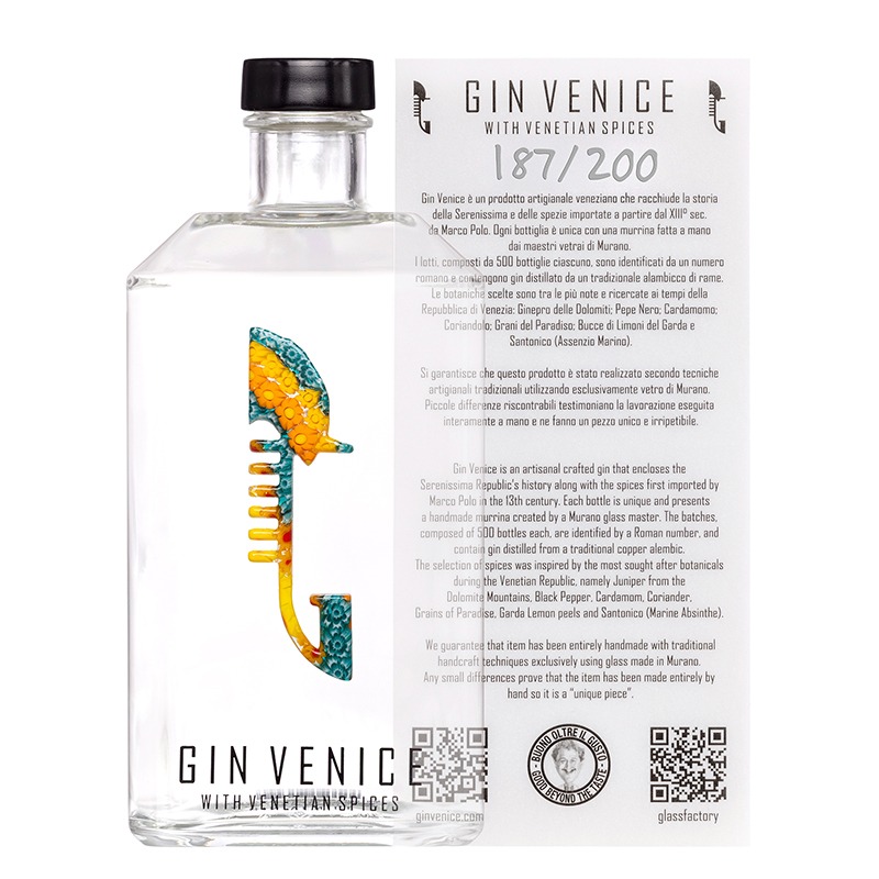 Gin Venice Cannaregio Limited Edition gin bottiglia 70 cl edizione Venezia