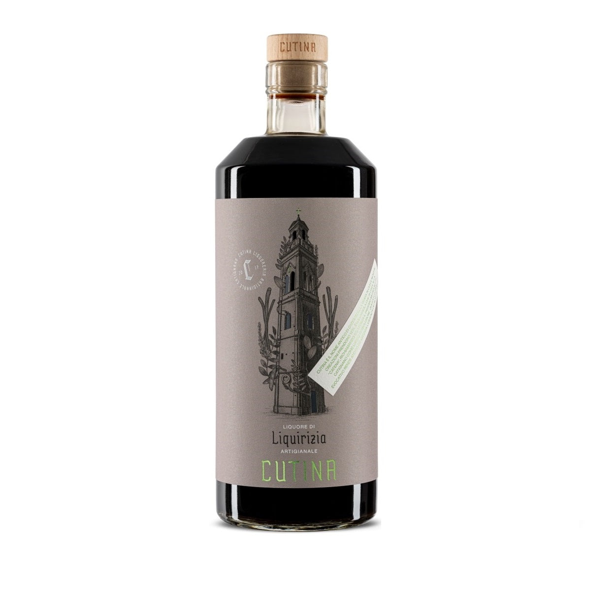 Cutina Liquirizia liquore artigianale 100 cl 30% digestivo