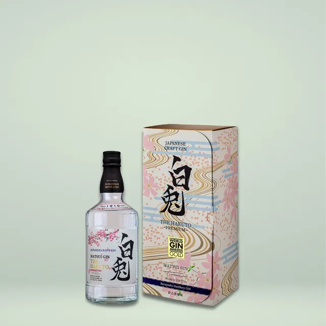 Anthology Gin Hakuto Premium Gin bottiglia gin giapponese