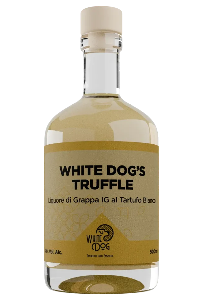 White Dog Liquore Grappa IG e Tartufo Bianco 70 cl