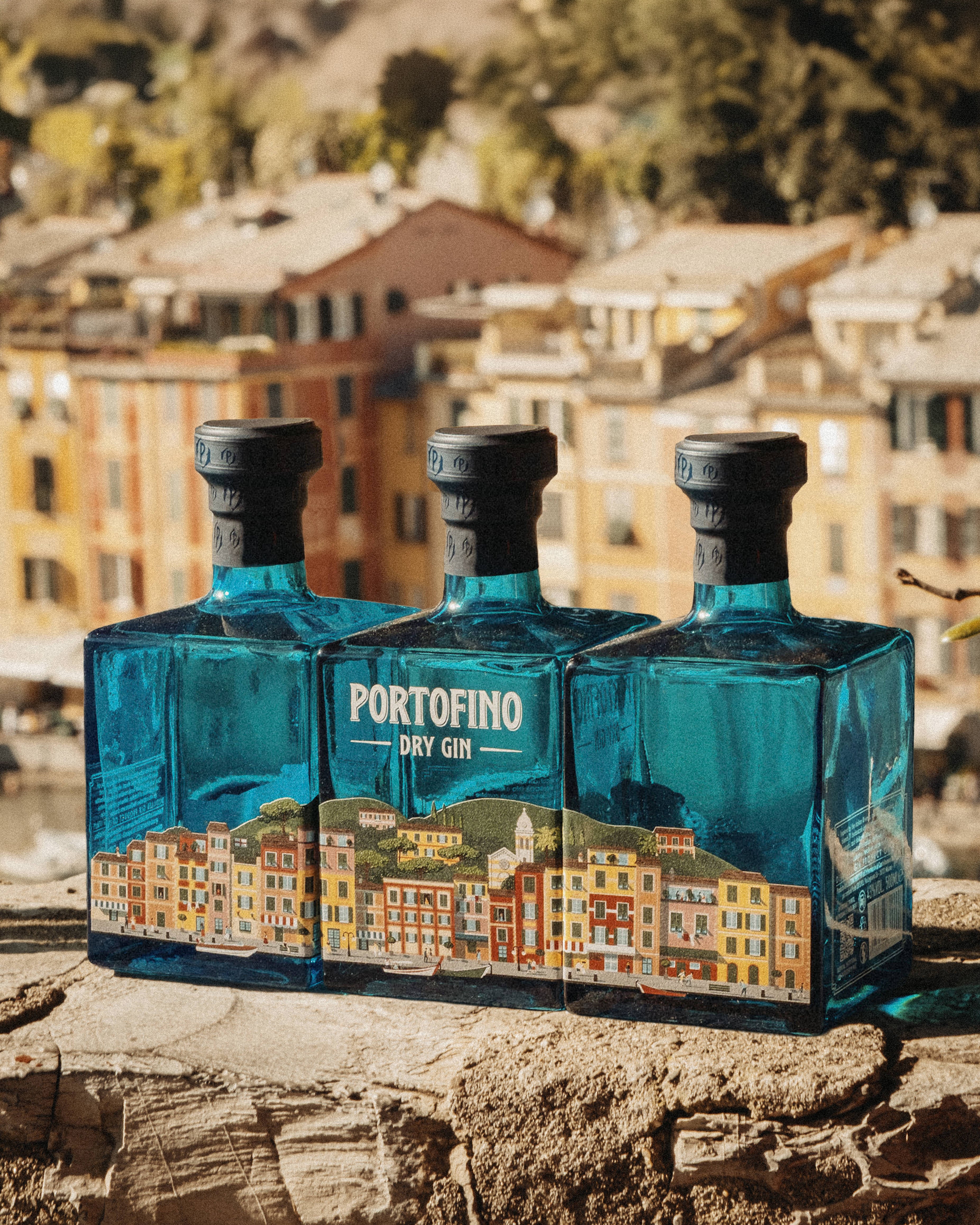 Portofino Dry Gin Panorama Set 3 Bottiglie 500 ml 21 Botaniche