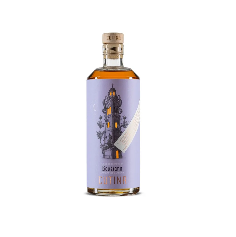Cutina La Classica genziana liquore 500 ml 15% scatola regalo
