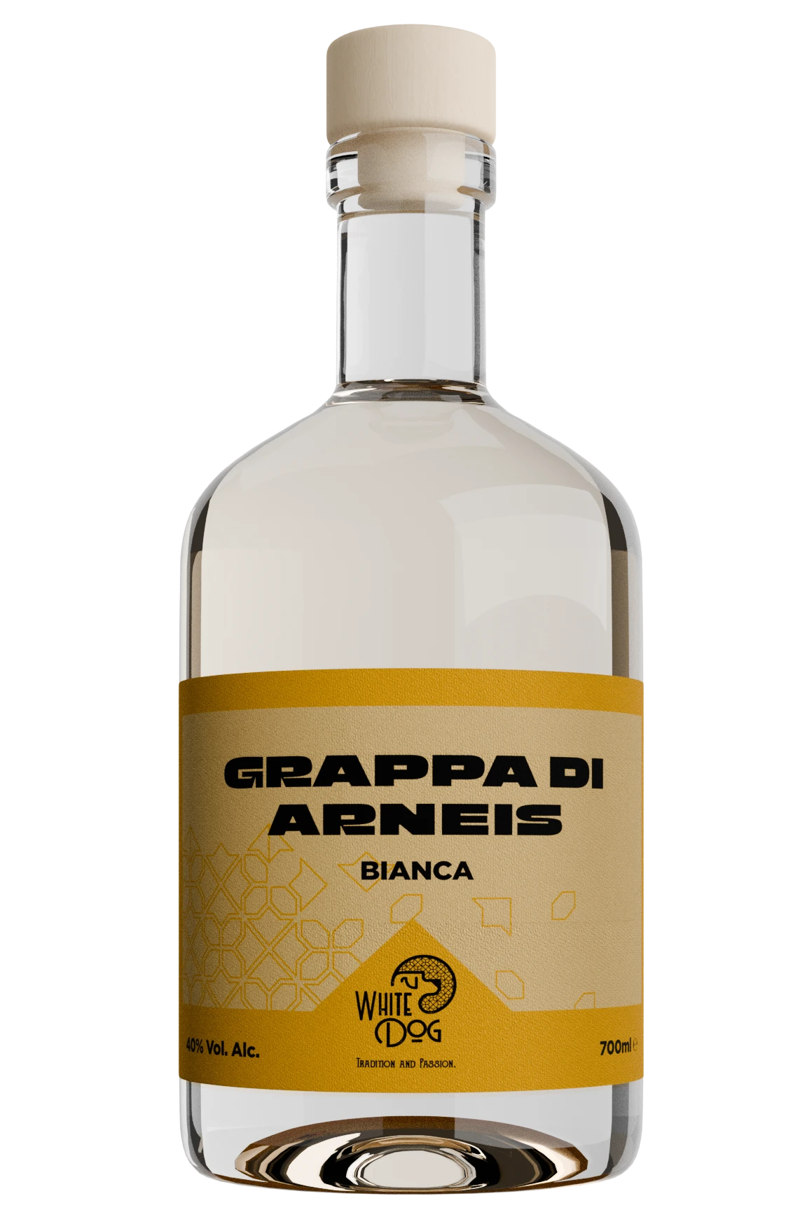 White Dog Distillati Grappa Bianca Arneis 70 cl