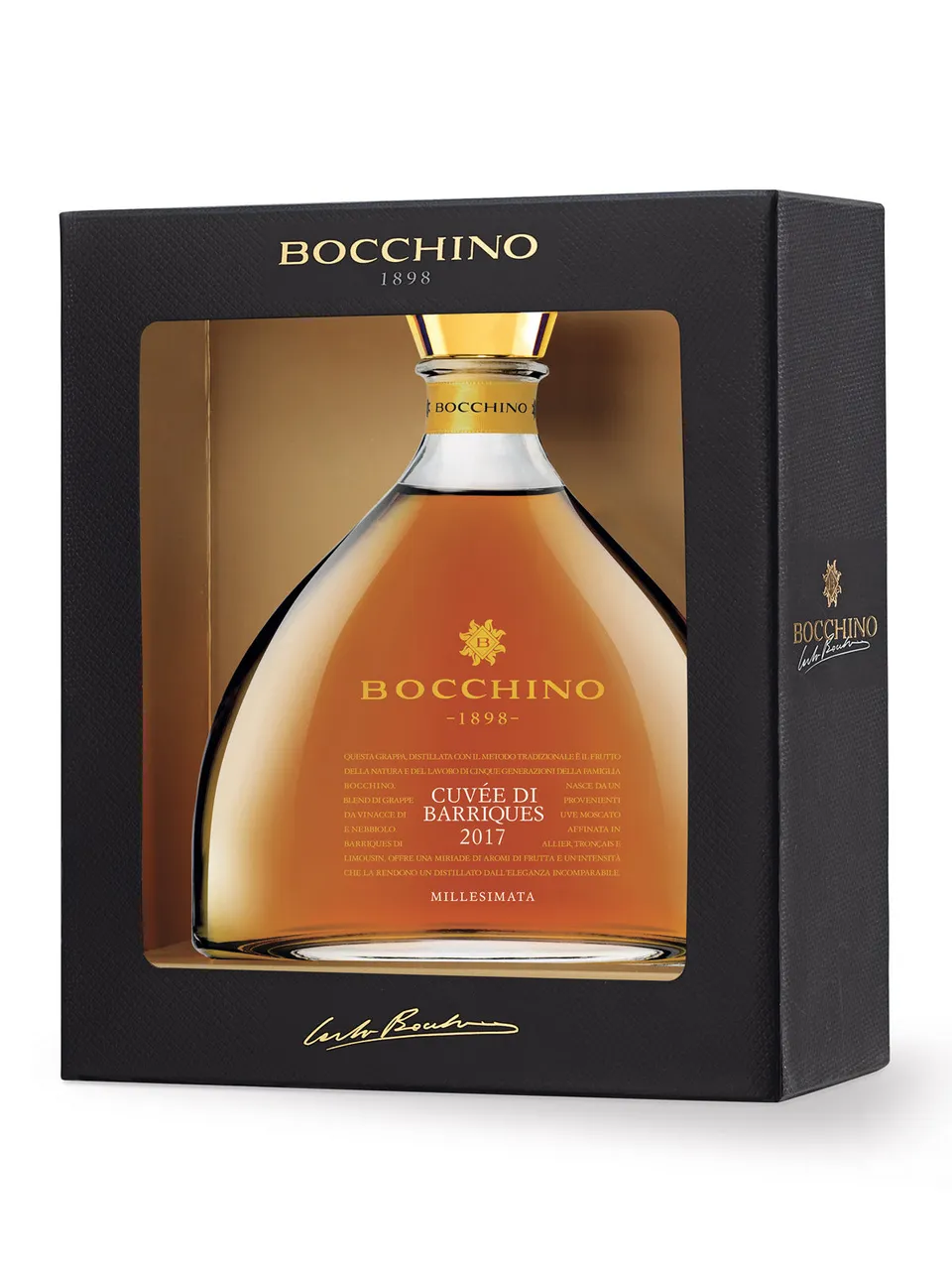 Carlo Bocchino Cuvée Barriques 2019 grappa 70 cl