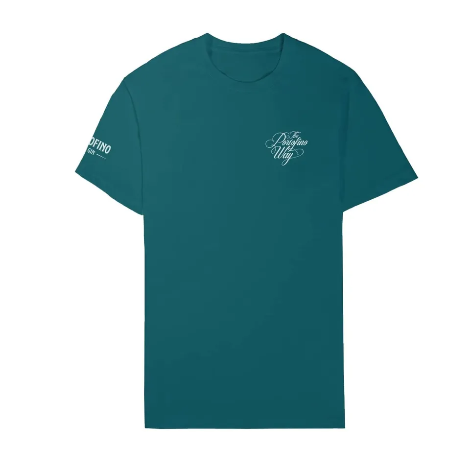 Portofino Dry Gin Lifestyle T-shirt The Portofino Way verde