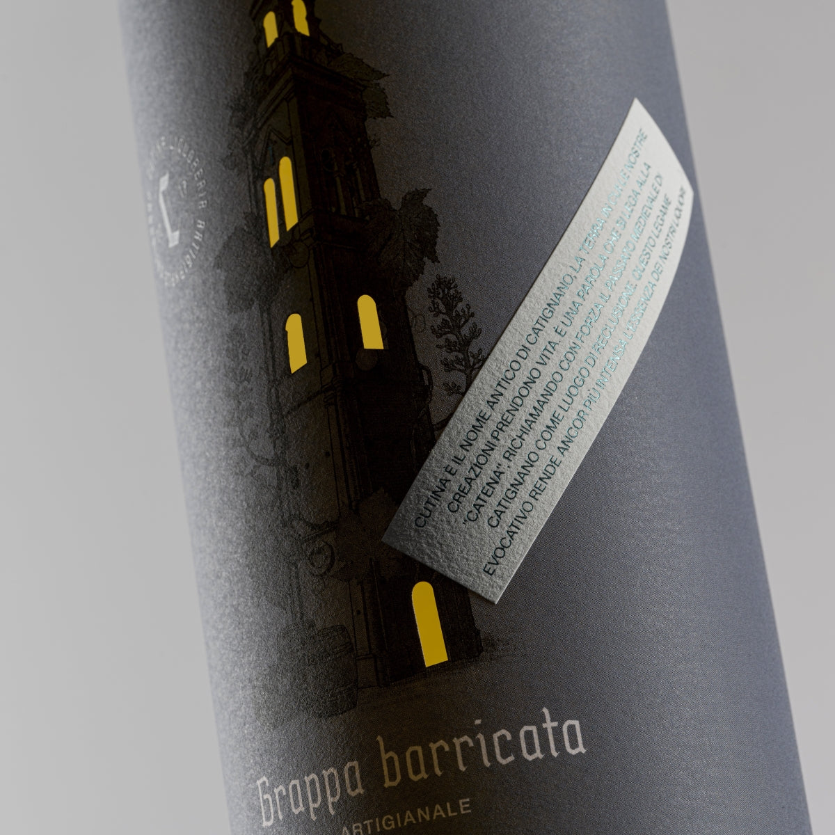 Cutina Grappa Barricata distillato 700 ml 40% rovere Allier