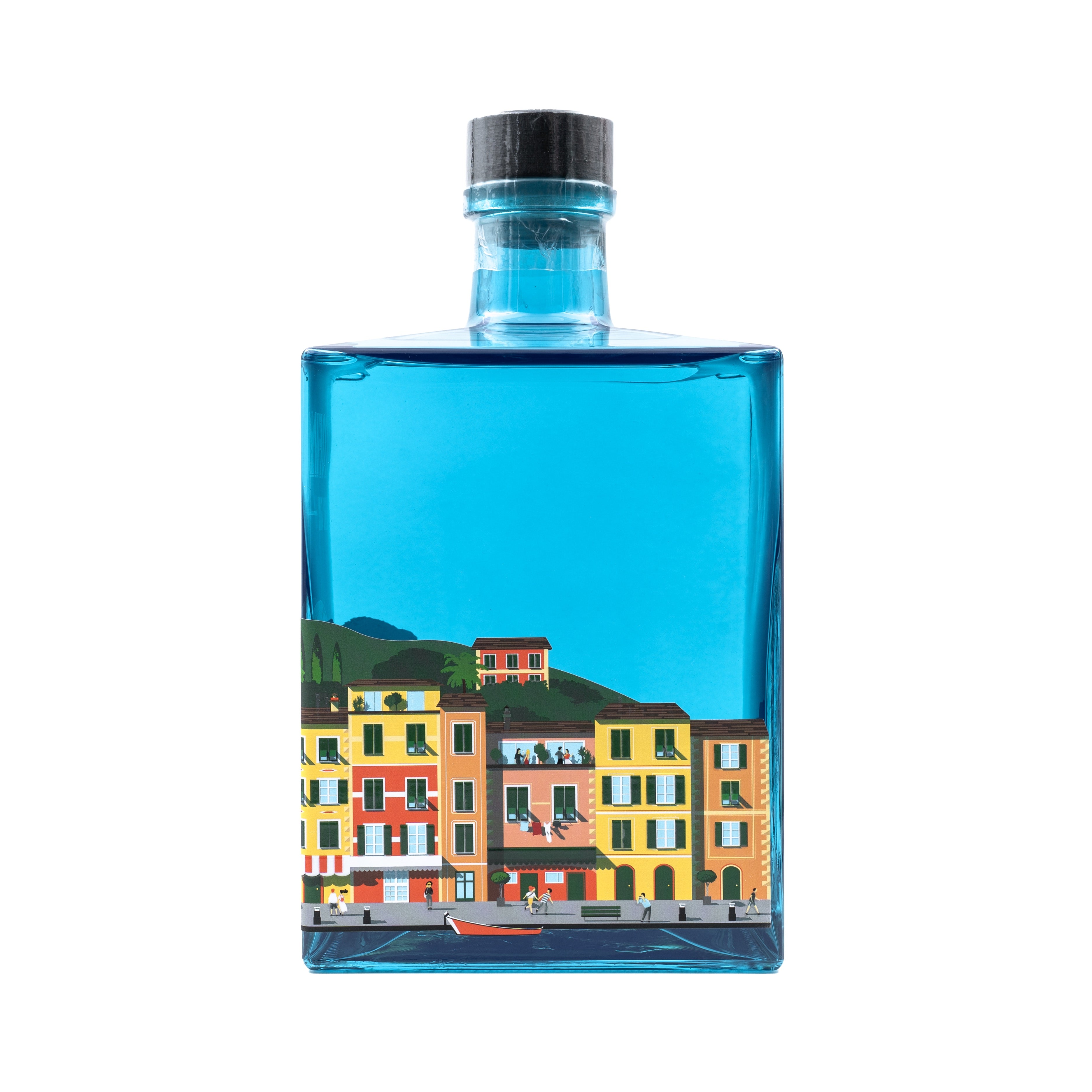 Portofino Dry Gin Gin 5 L Cassa Legno Botaniche Liguri