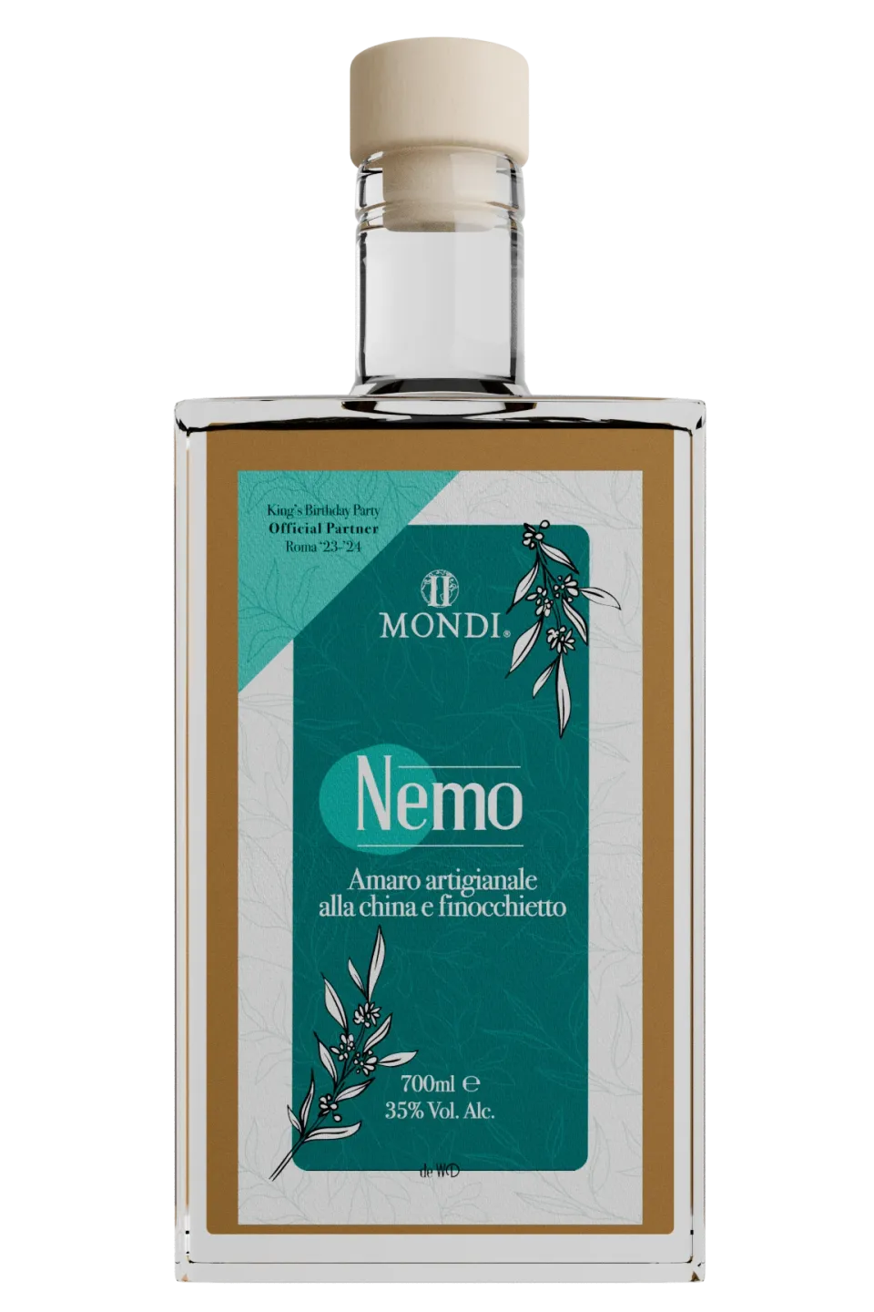 White Dog Amari Nemo amaro erbe china 70 cl