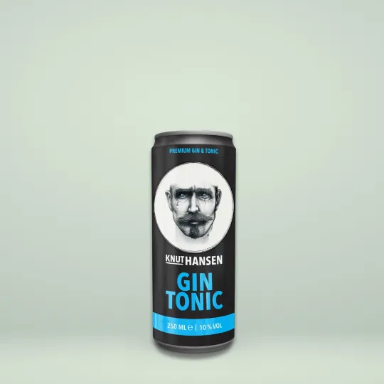 Anthology Knut Hansen Gin & Tonic RTD cocktail 12 lattine