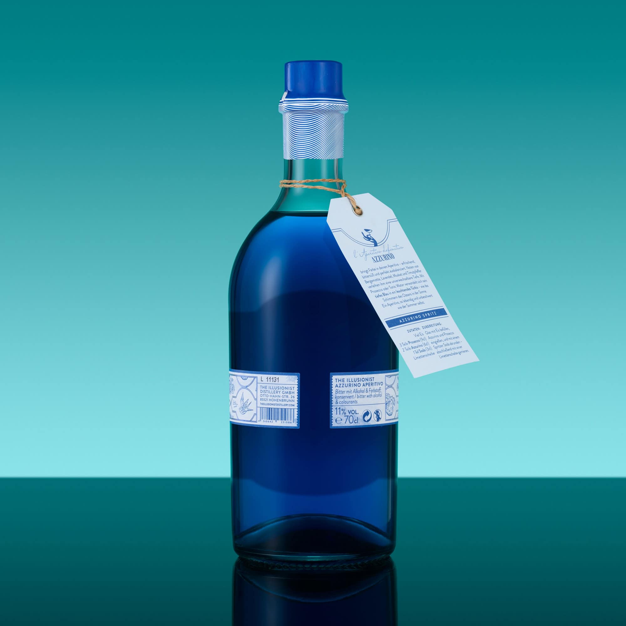 The Illusionist Azzurino Aperitivo 6x700ml 11% Bergamotto