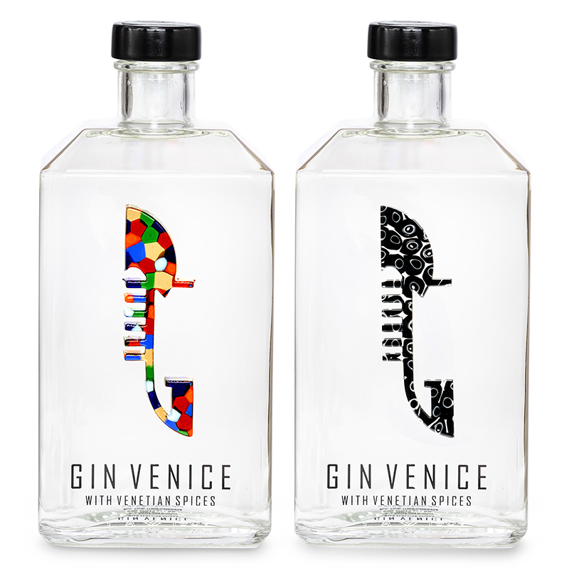 Gin Venice Colours + Gin Venice cofanetto regalo 2 bottiglie colour