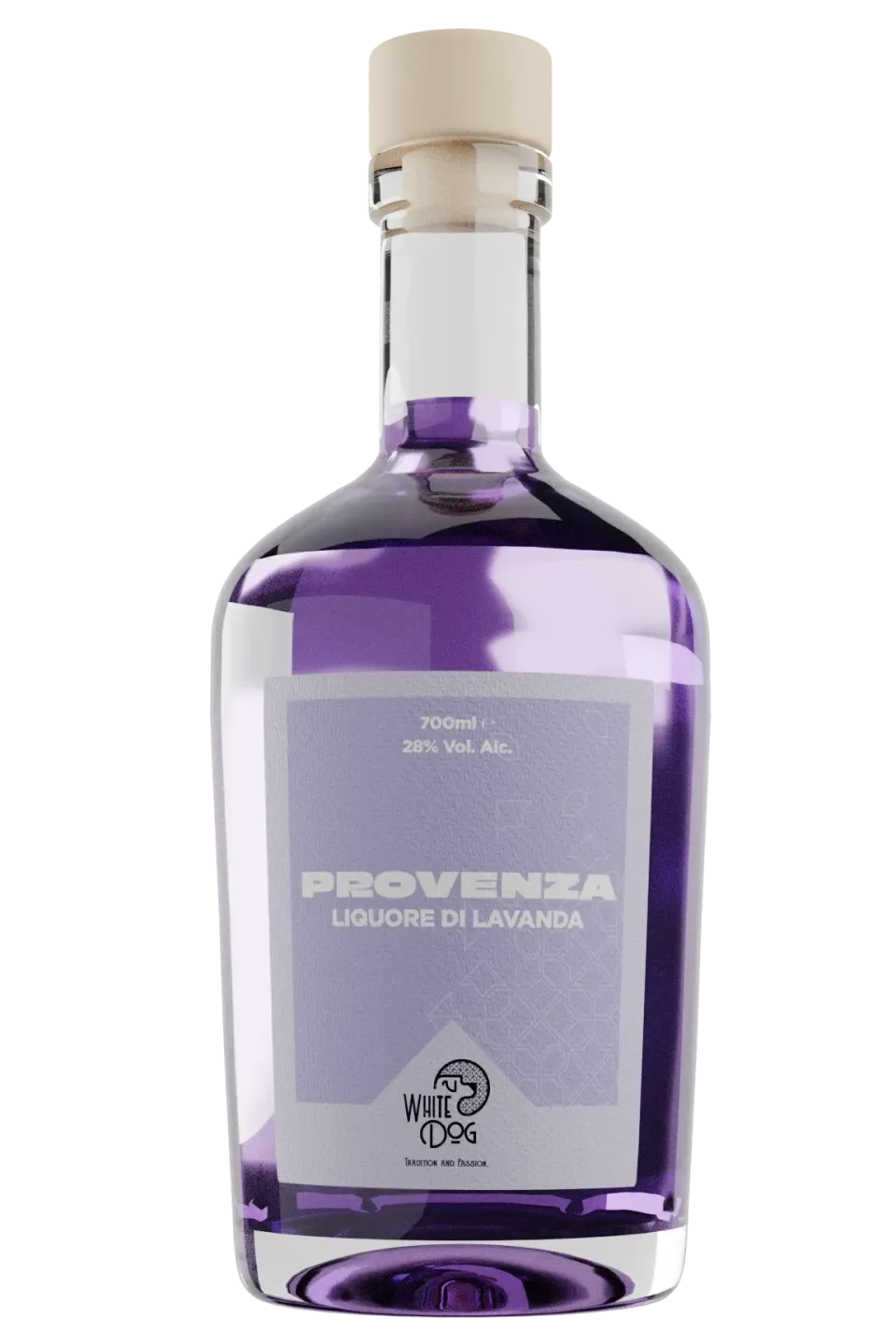 White Dog Provenza Liquore alla Lavanda 70 cl floreale