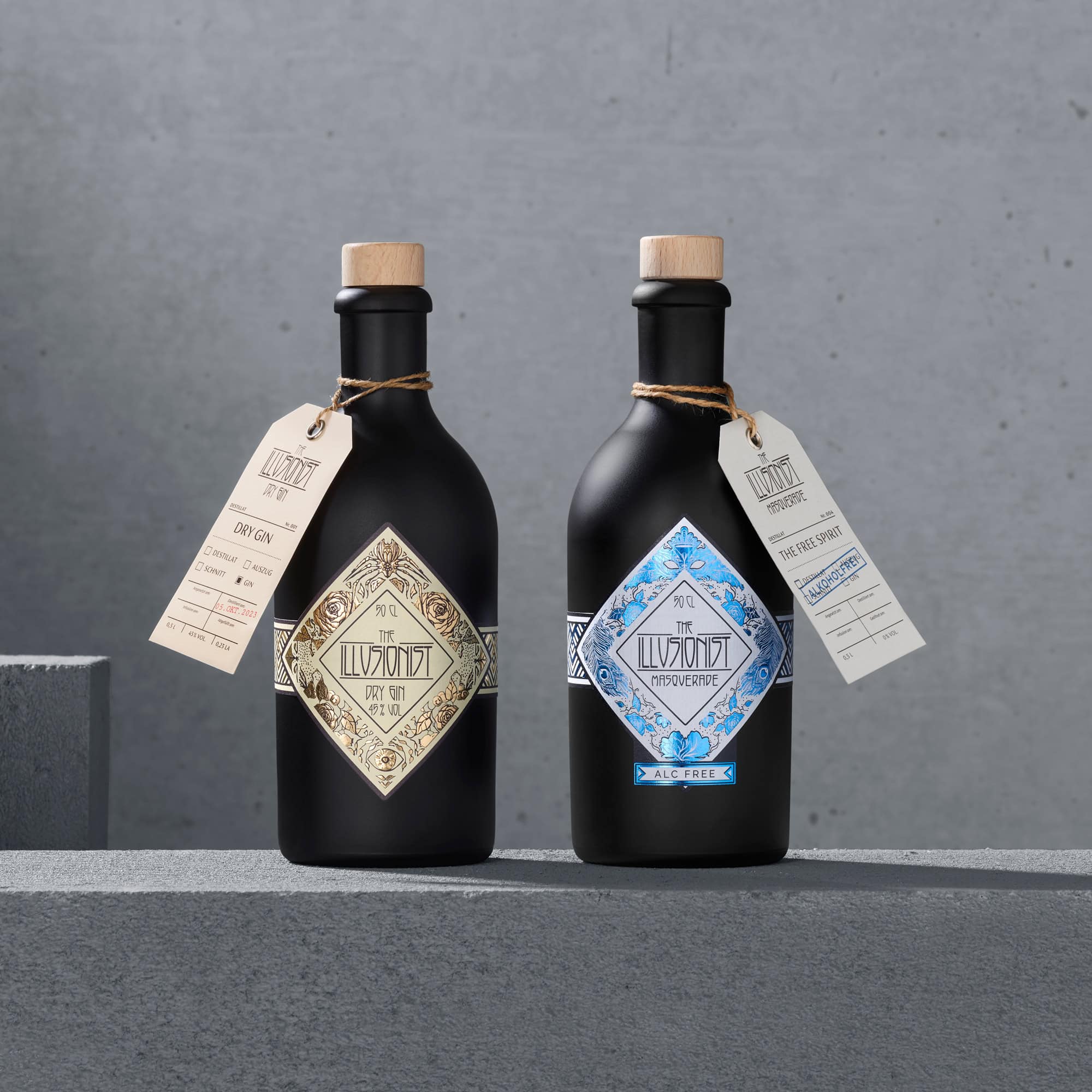 The Illusionist Best of Both Worlds bundle gin 45% + 0% 50 cl