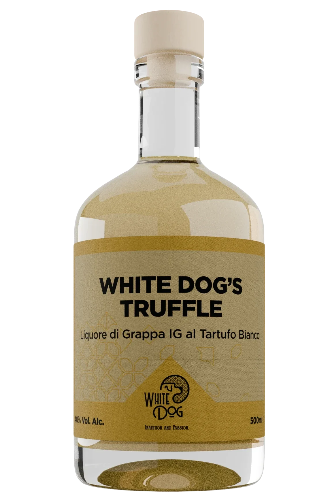 White Dog Liquore Grappa IG e Tartufo Bianco 70 cl