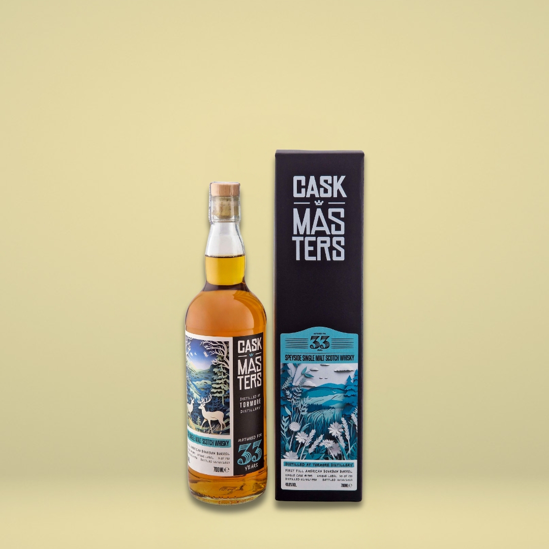 Anthology Cask Masters Tormore whisky 33 anni