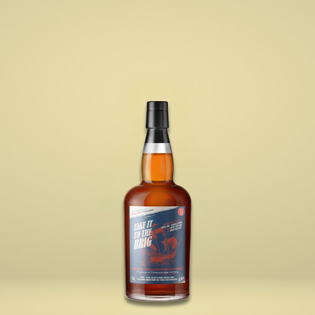 Anthology Whisky Cask Noir Take It To The Brig 12 anni