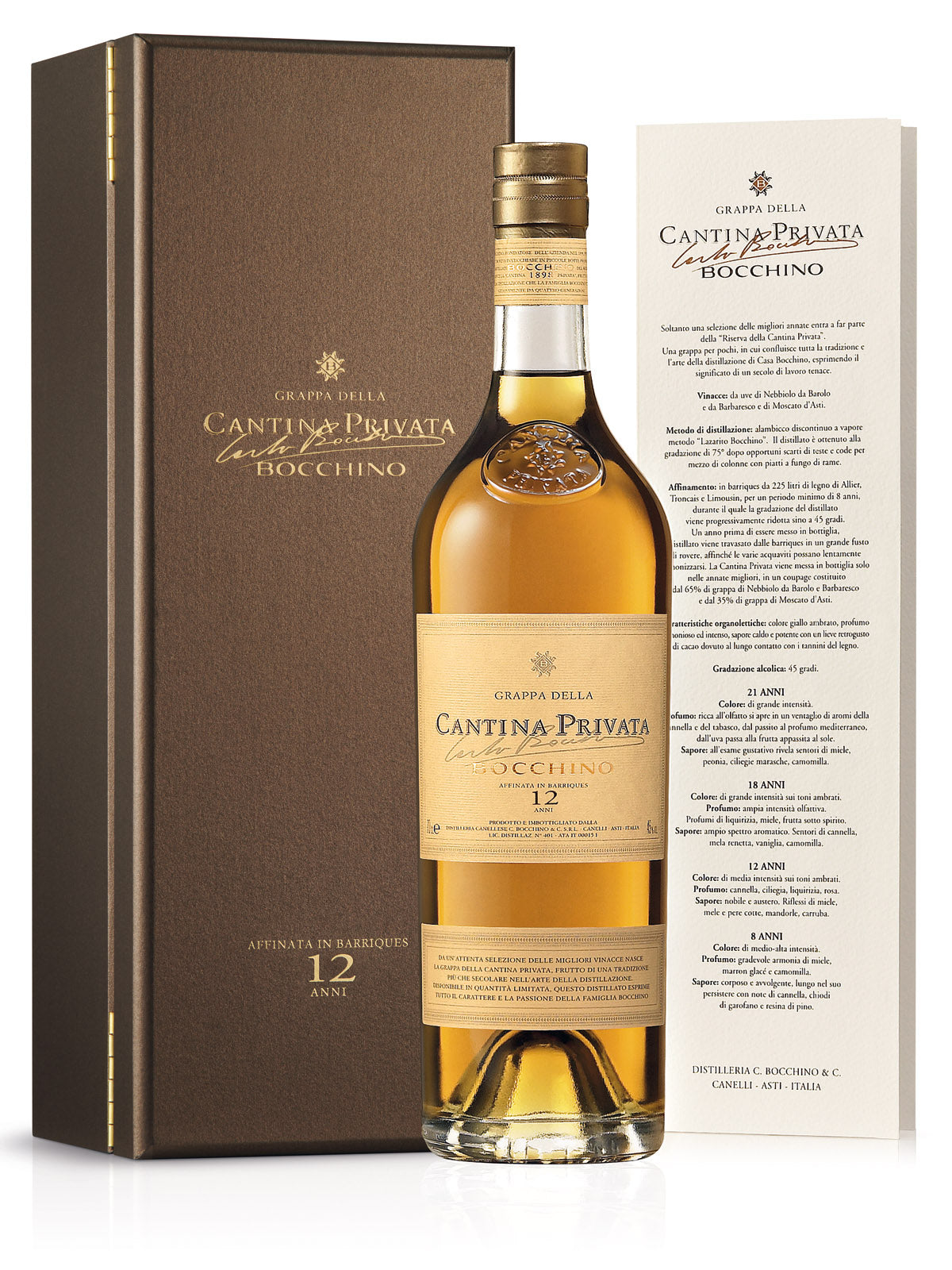 Cantina Privata 12 anni grappa barrique 70 cl 45°
