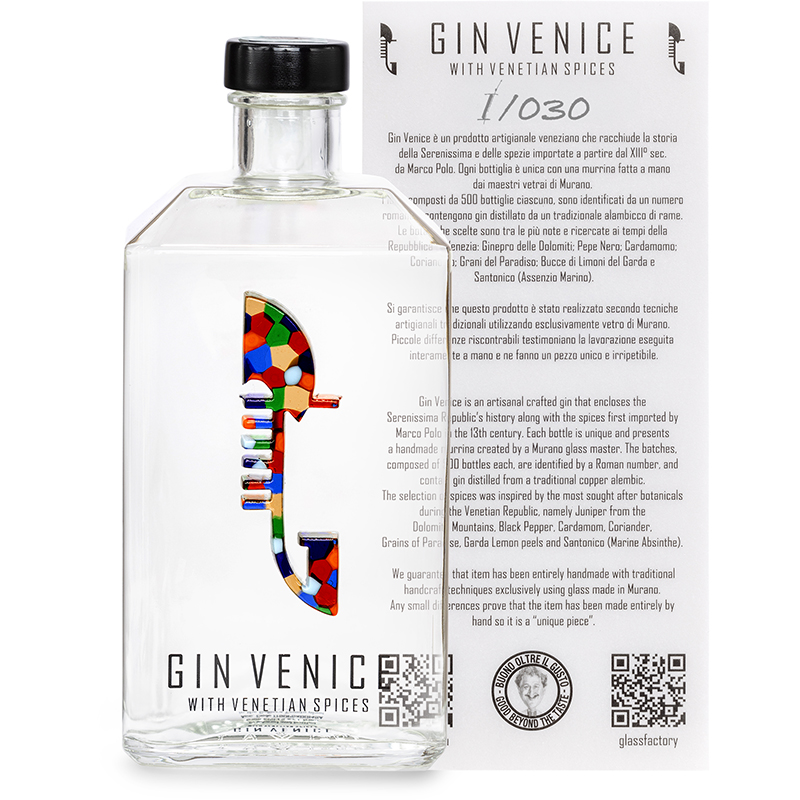 Gin Venice Colours + Gin Venice cofanetto regalo 2 bottiglie colour
