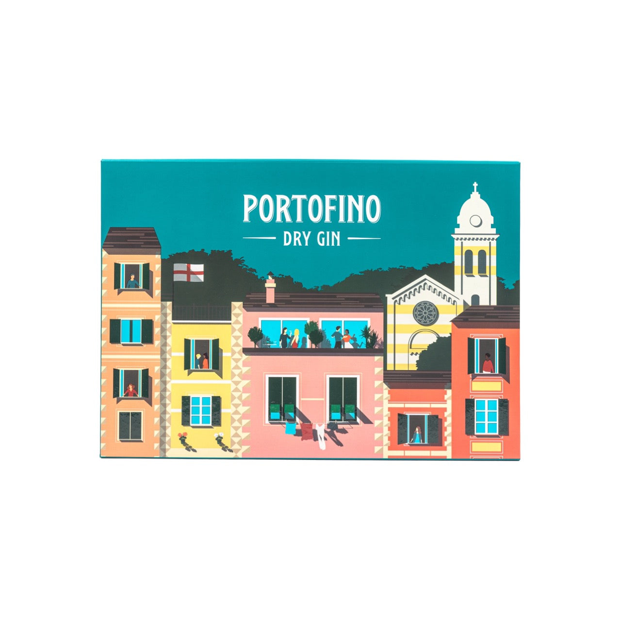 Portofino Dry Gin Confezione Panorama 3x500 ml Regalo