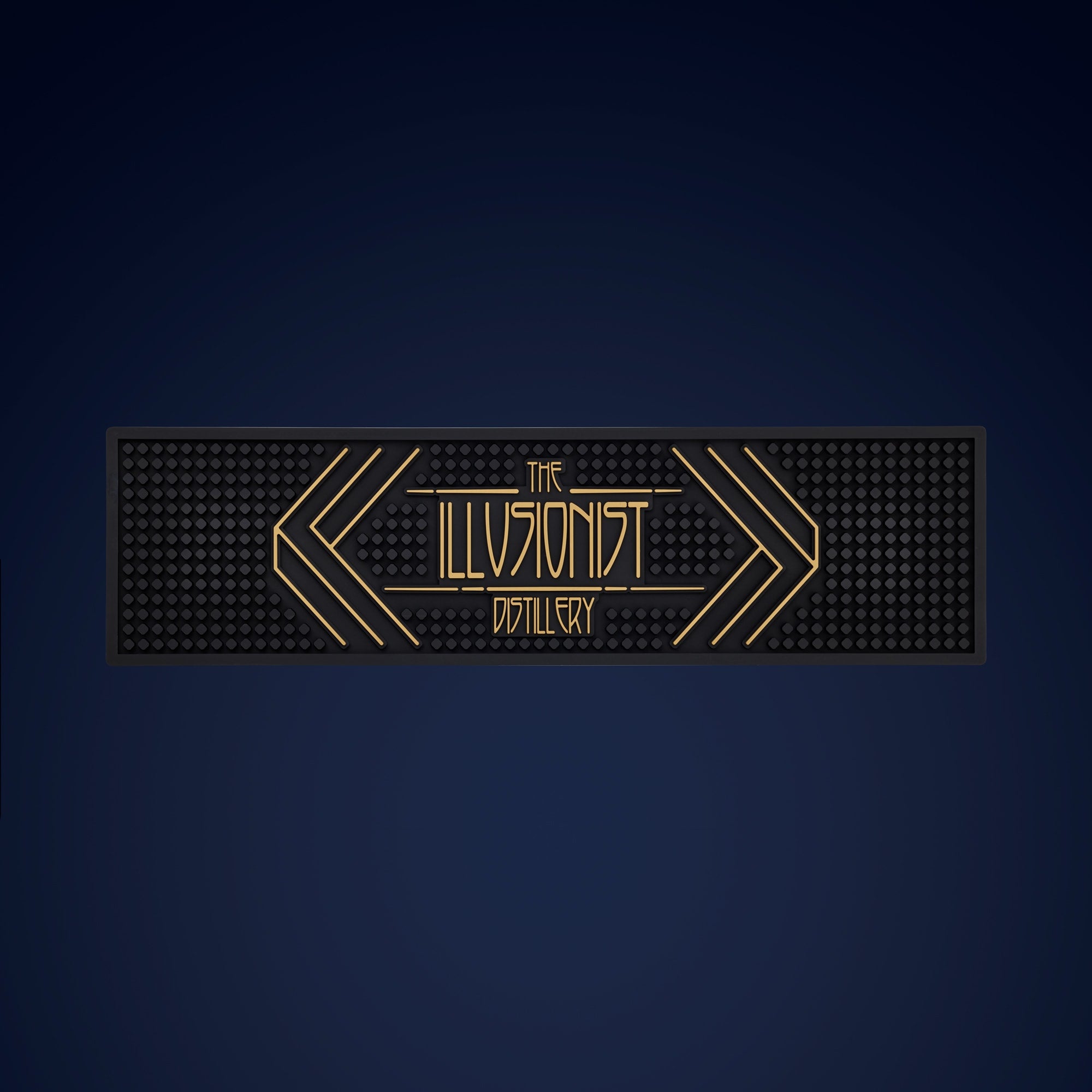 The Illusionist Bar Runner Tappetino Bar 55x15cm Nero