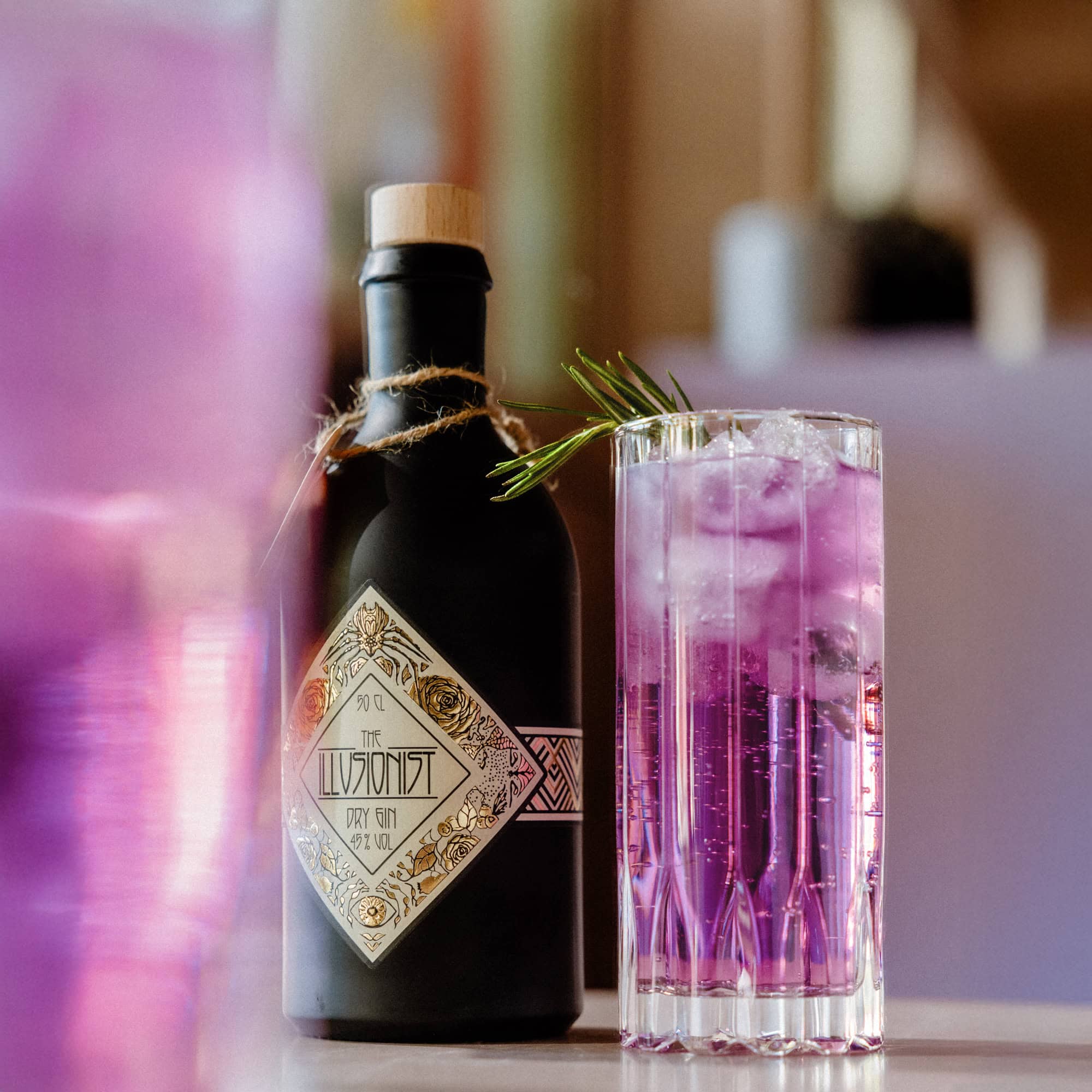 The Illusionist Technicolour Bundle Gin 500 ml + Azzurrino 700 ml
