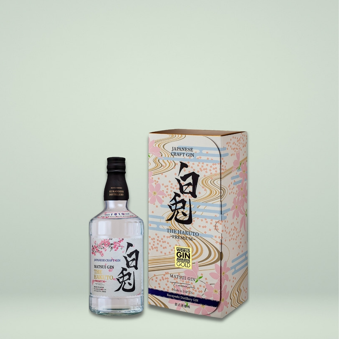 Anthology Gin Hakuto Premium Gin bottiglia gin giapponese