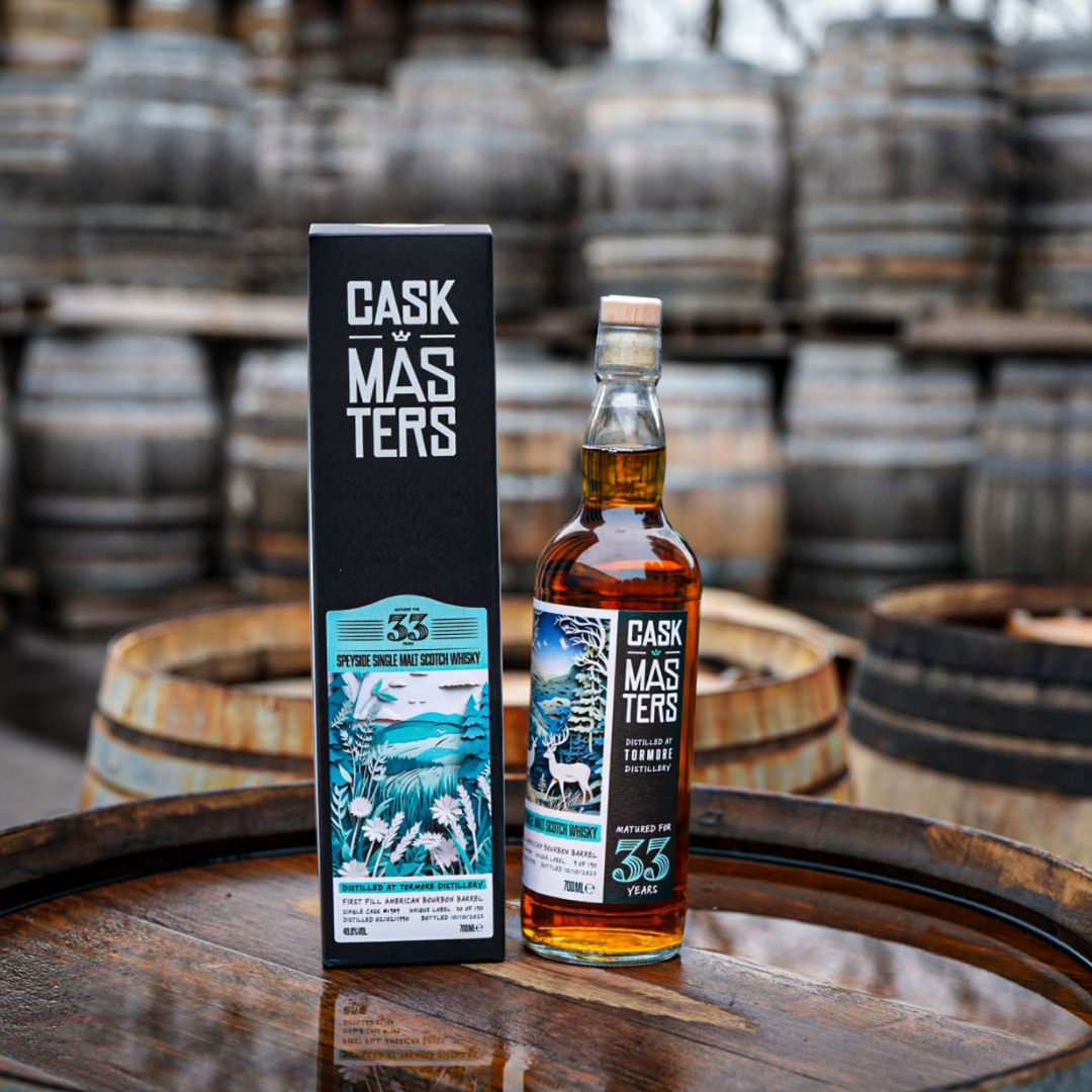 Anthology Cask Masters Tormore whisky 33 anni