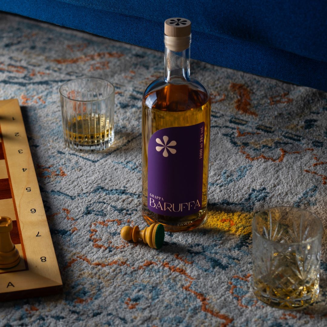 Anthology by Mavolo Baruffa grappa invecchiata 70 cl