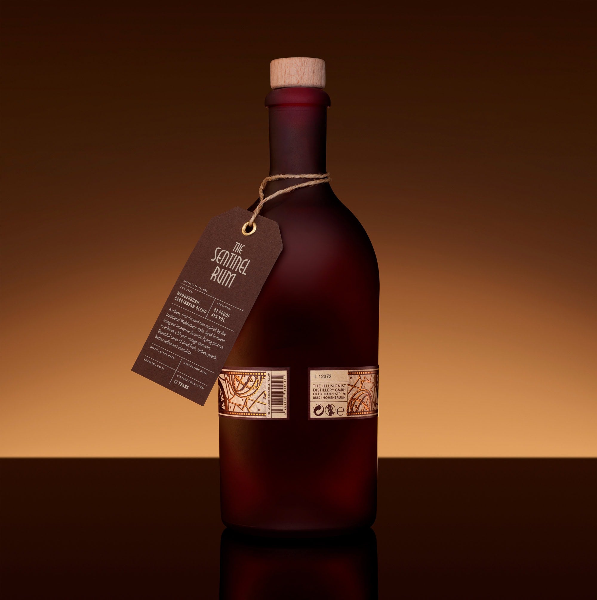 The Sentinel Rum 700ml 41% Sherry e Quercia