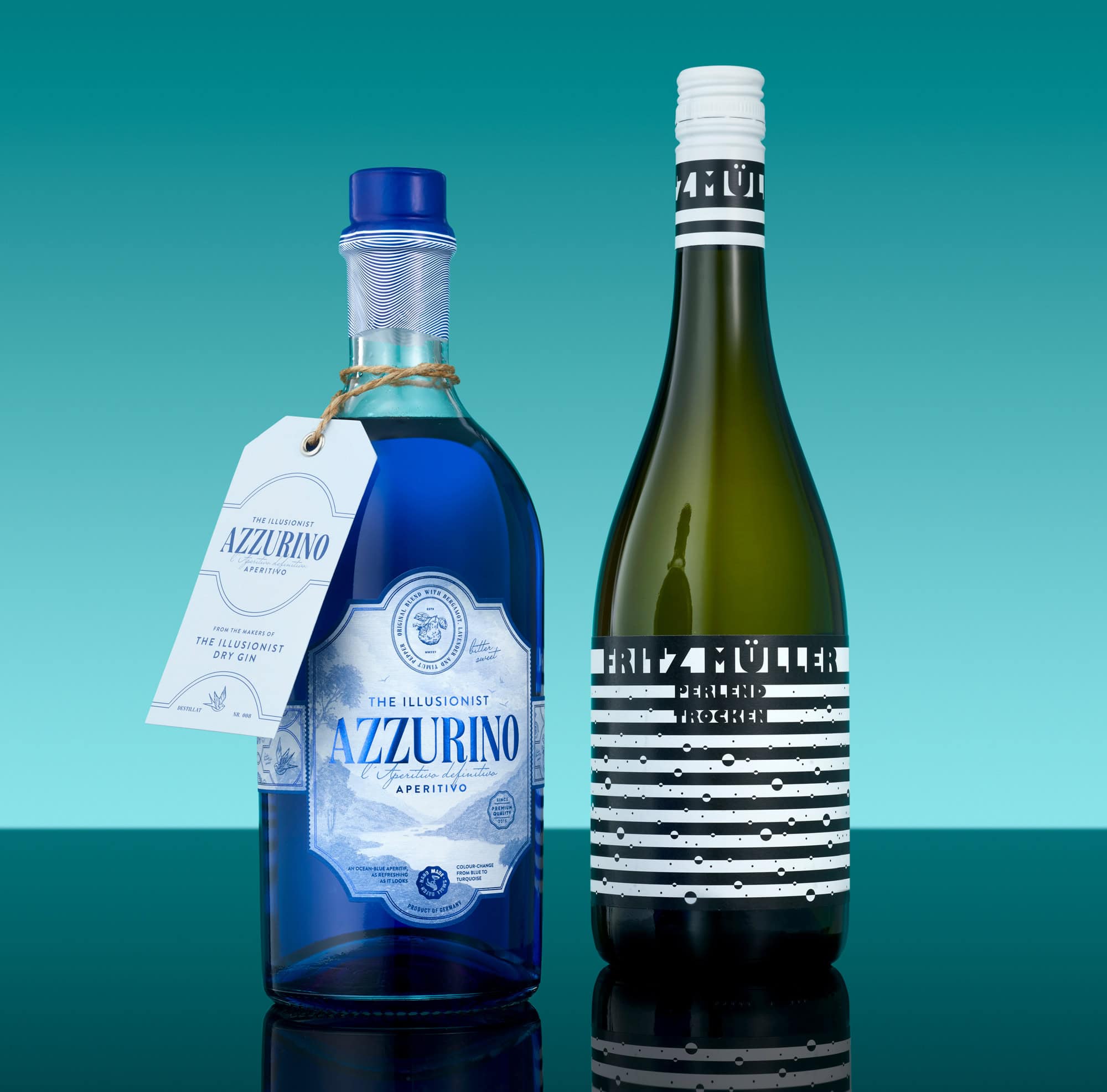 Azzurino x Fritz Müller Bundle Spritz Aperitivo 50cl + 2x75cl