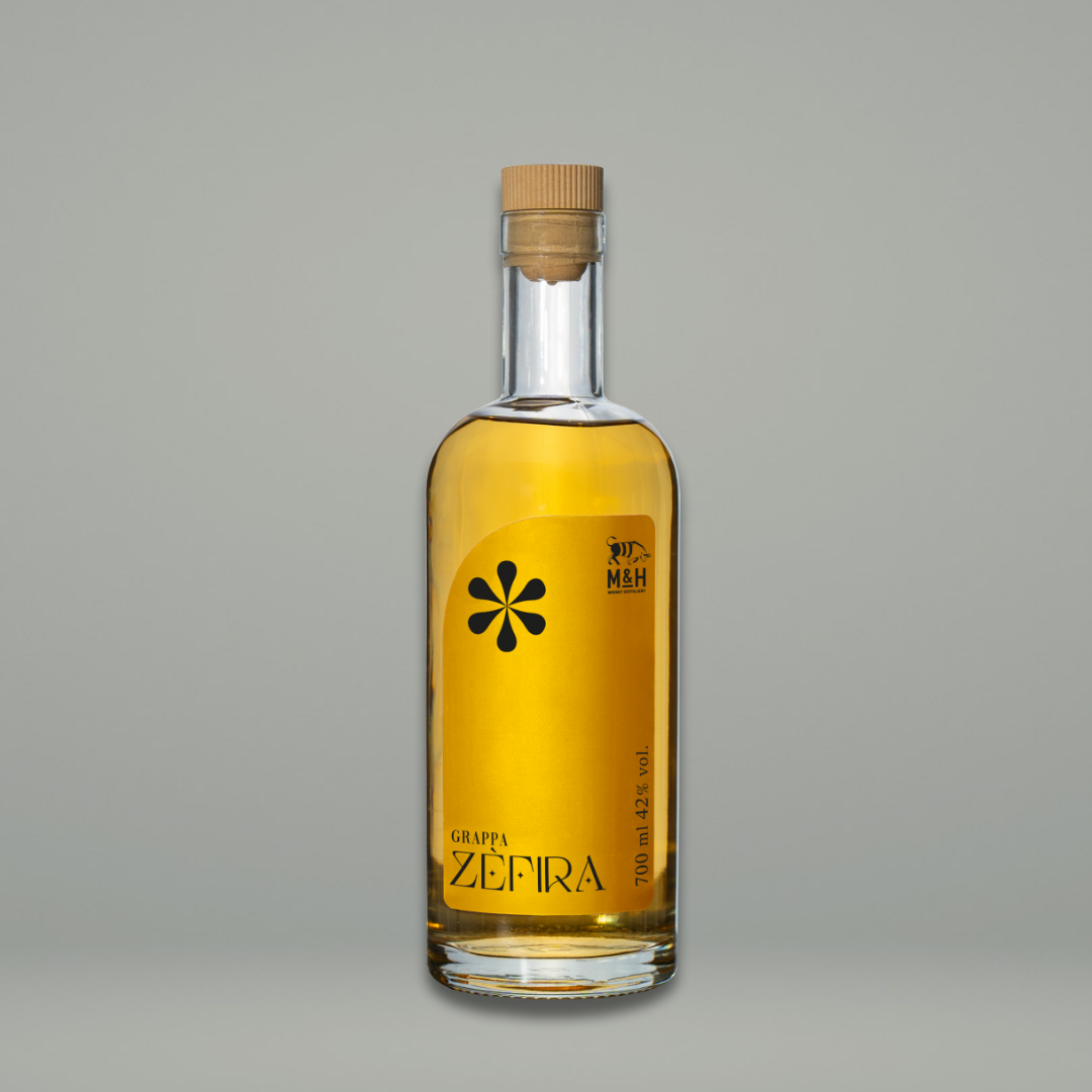 Anthology Spirits Zèfira grappa affinata whisky