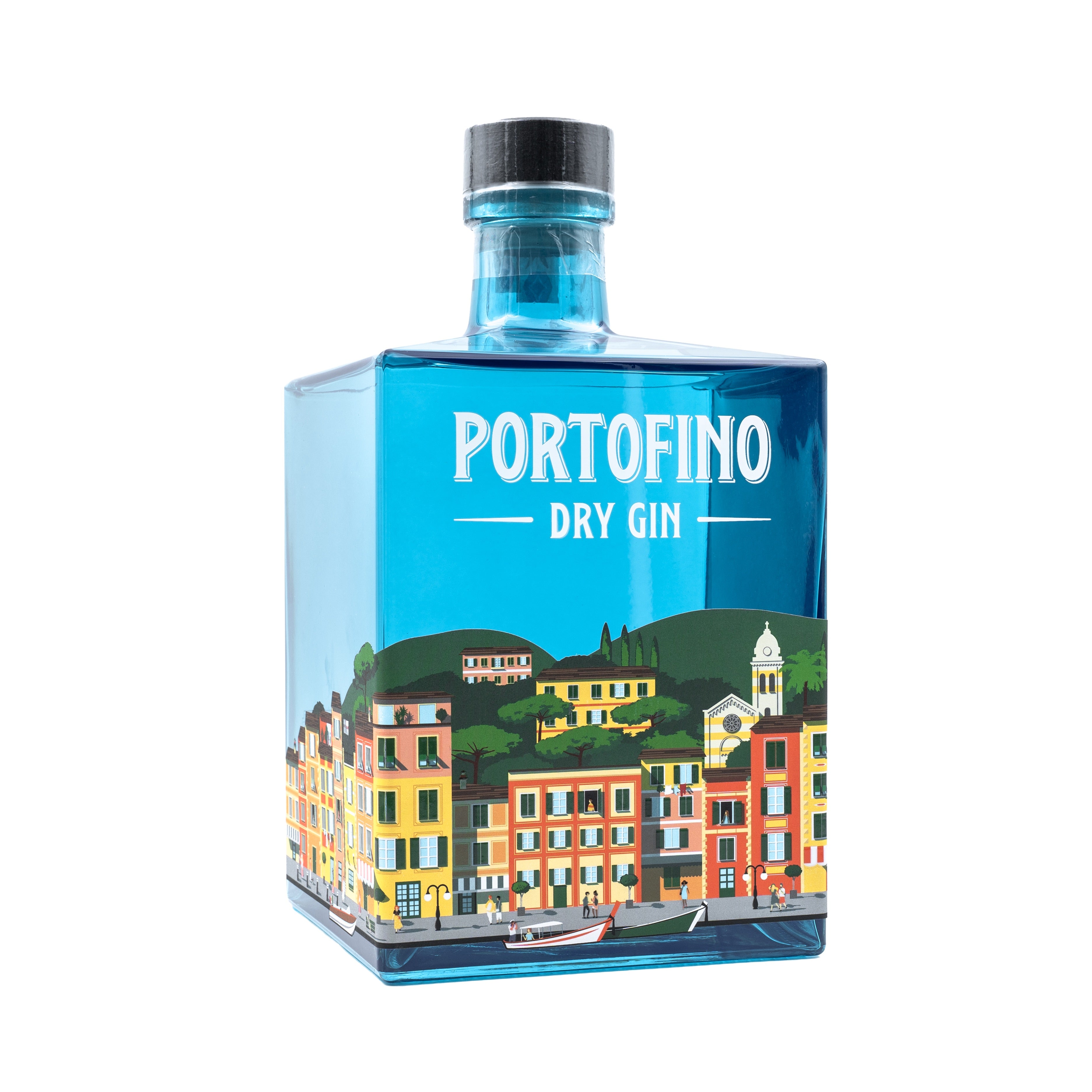 Portofino Dry Gin Gin 5 L Cassa Legno Botaniche Liguri