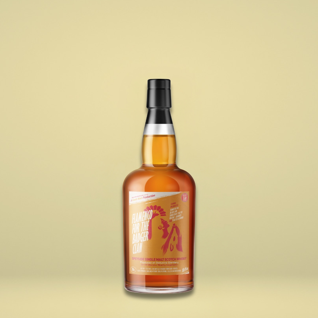 Anthology Cask Noir Flamenco Badger Clan Whisky Single Malt 70 cl