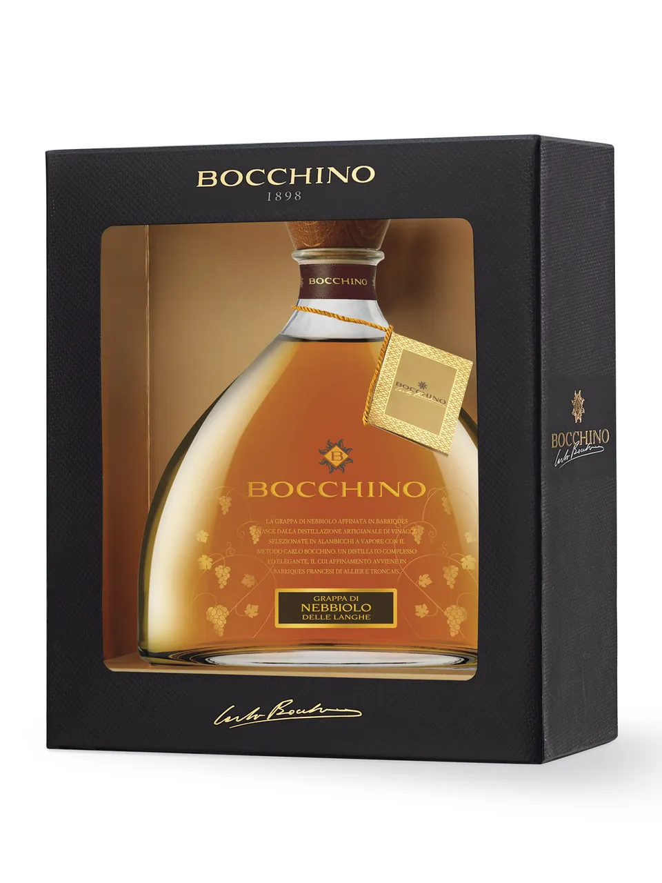 Carlo Bocchino Nebbiolo Barrique grappa 70 cl astuccio