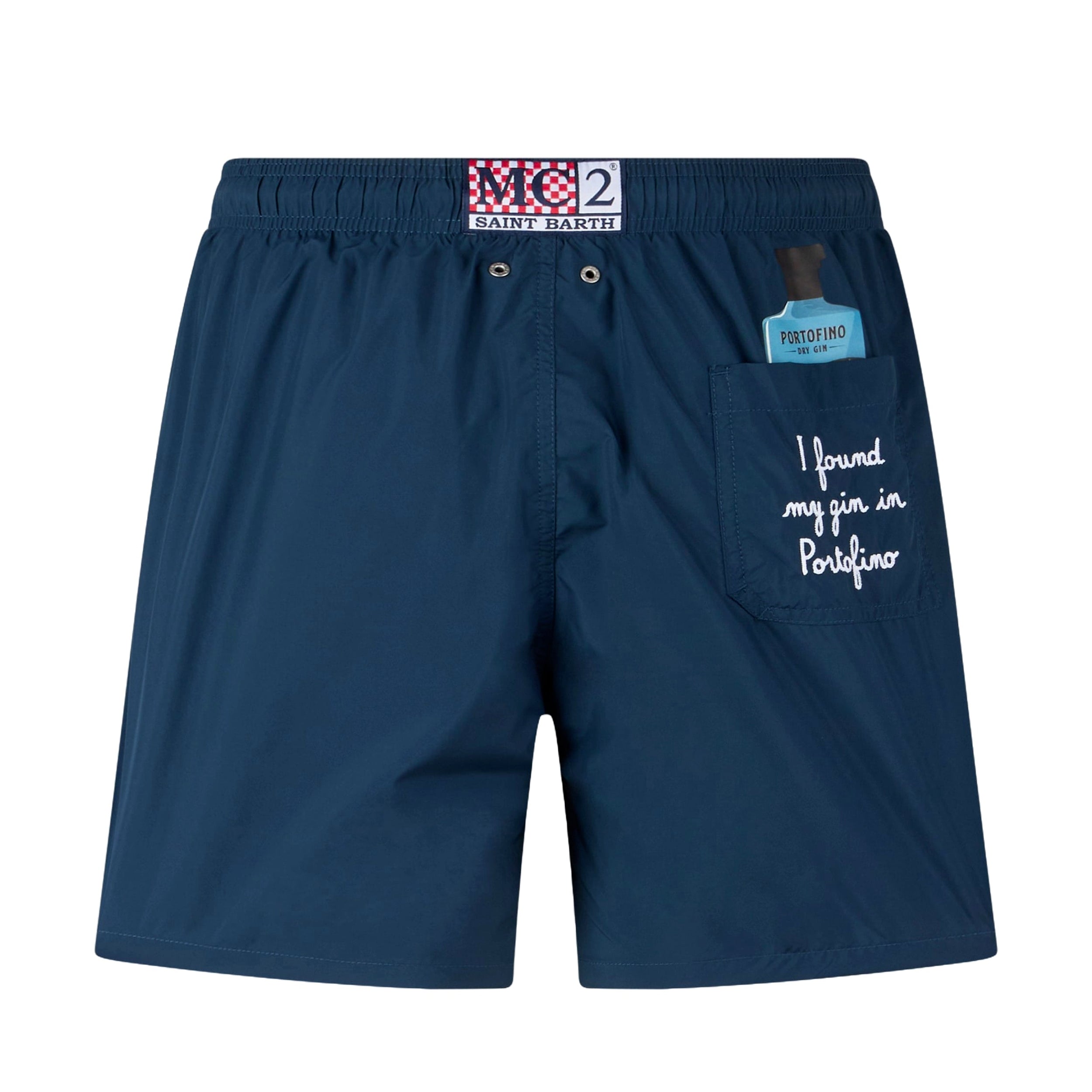Portofino Dry Gin MC2 costume bagno navy uomo