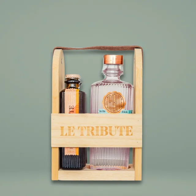 Anthology Agave Le Tribute Mezcal pack legno + tonica