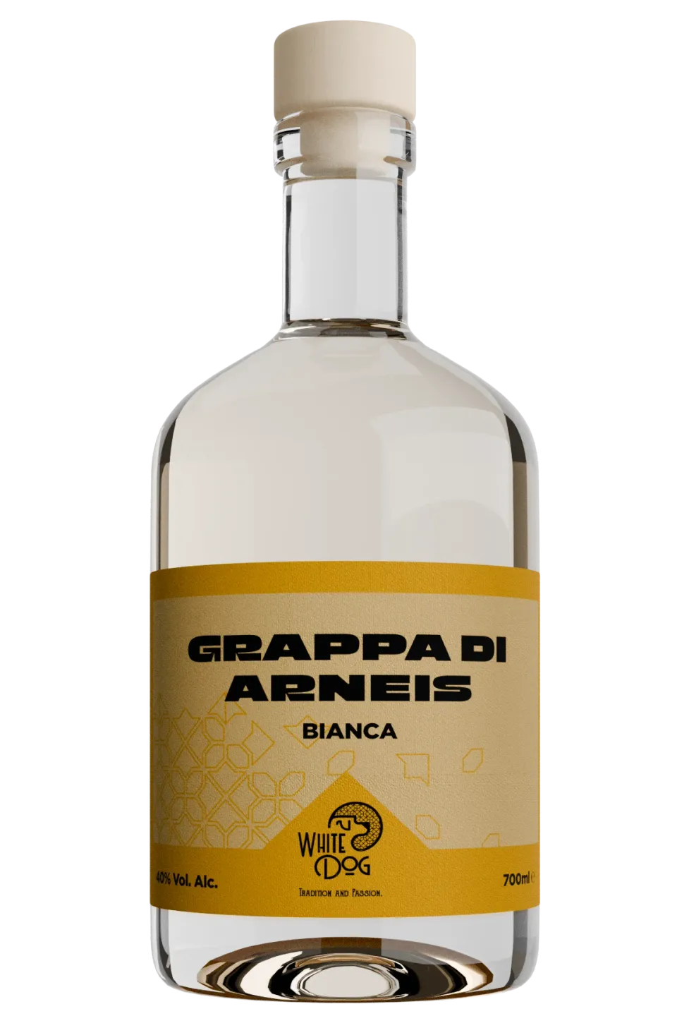 White Dog Distillati Grappa Bianca Arneis 70 cl