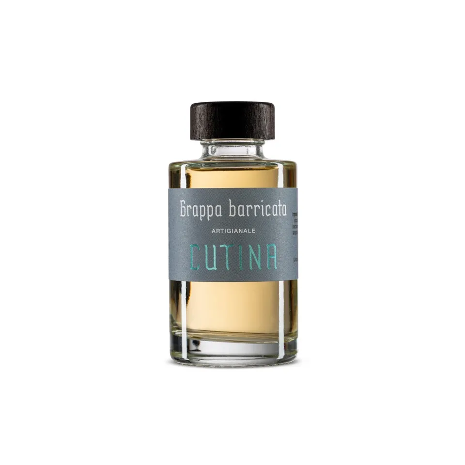 Cutina Grappa Barricata distillato 100 ml 40% rovere