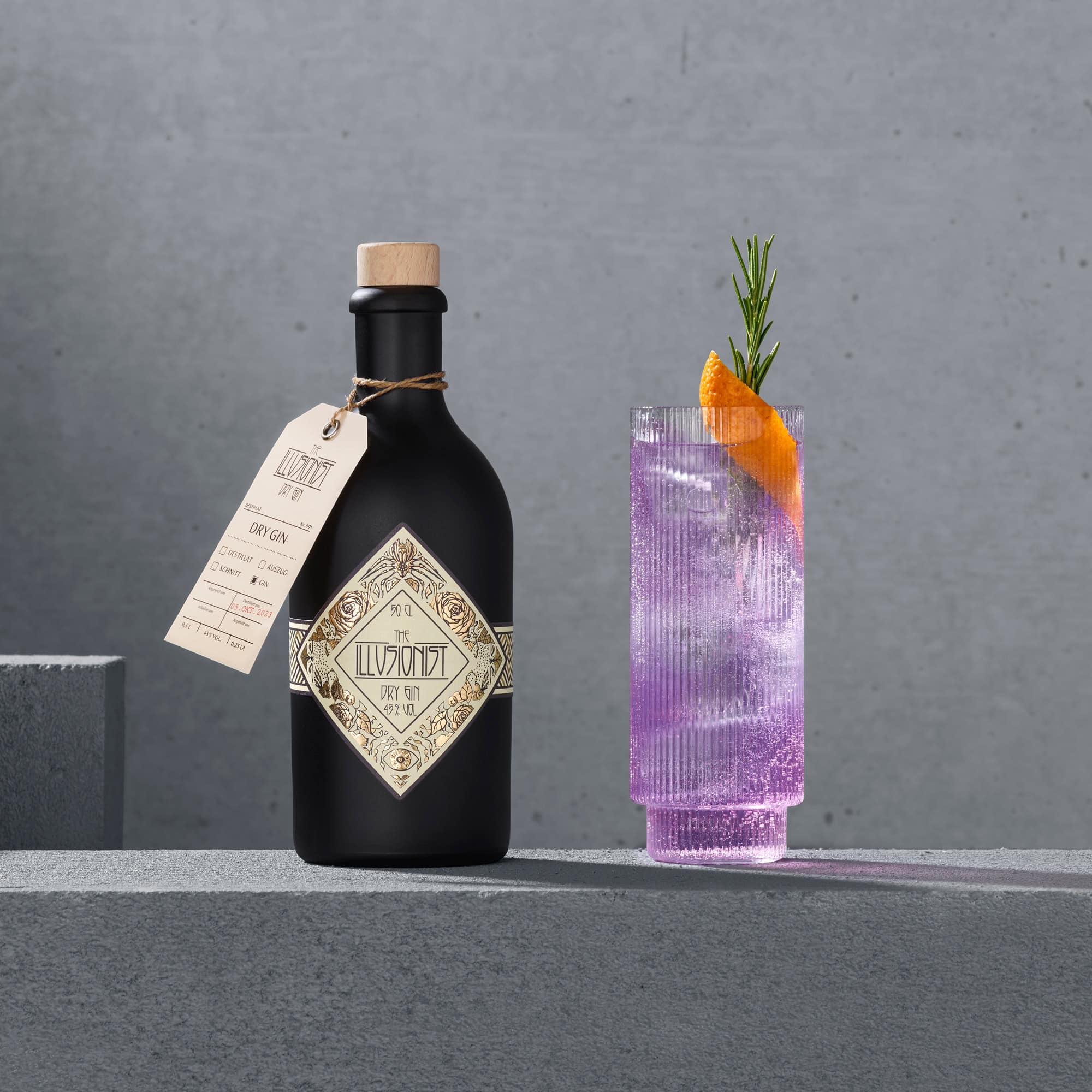 The Illusionist Core Bundle Gin 3x500 ml Dry + Bestia Negra