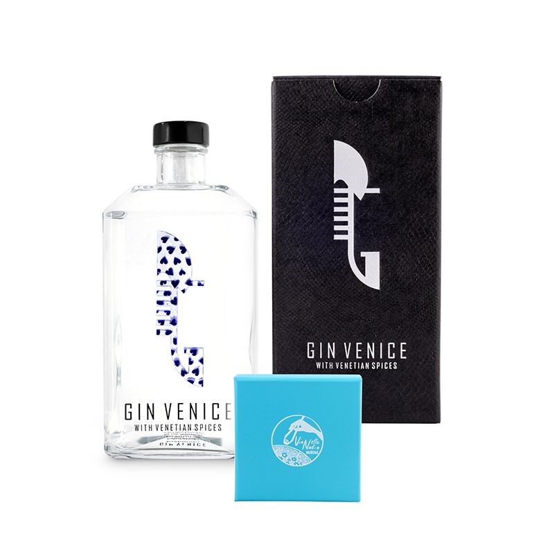 Gin Venice In Love + Pendente Gin 70 cl Cofanetto Regalo