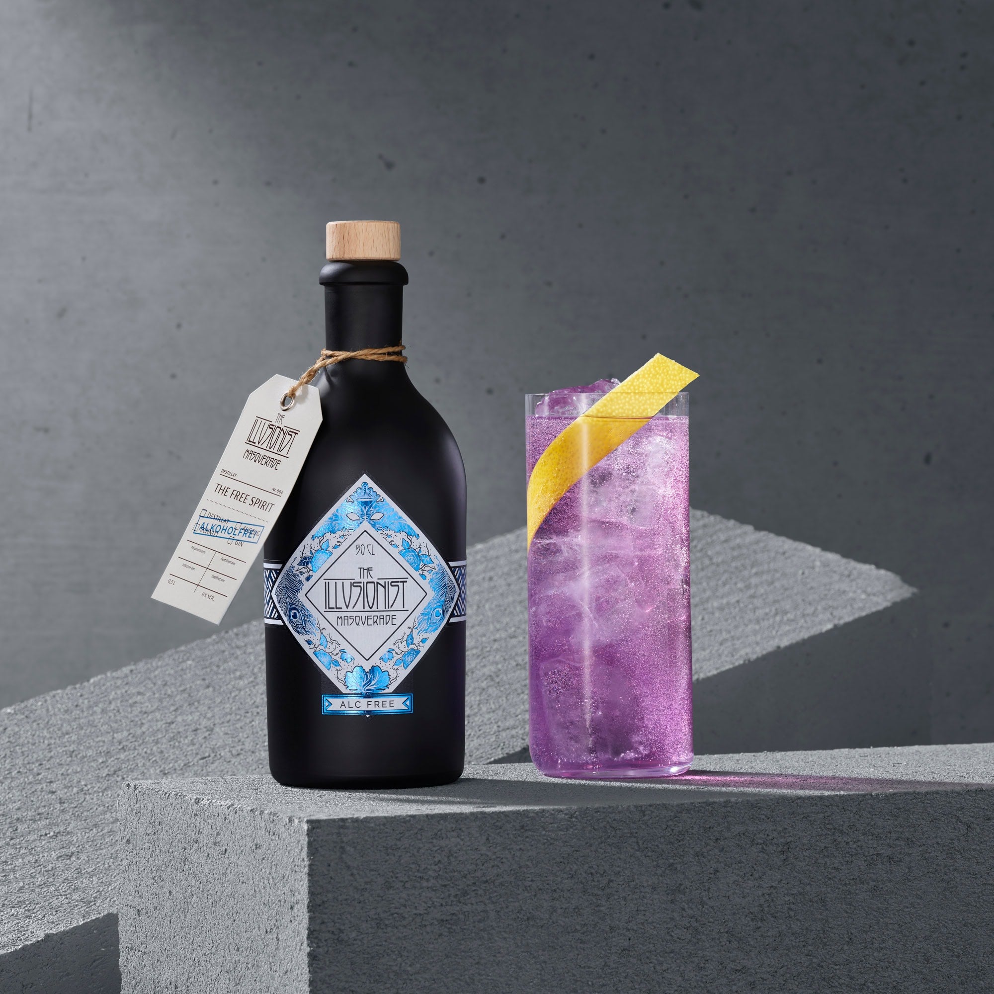 The Illusionist Core Bundle Gin 3x500 ml Dry + Bestia Negra