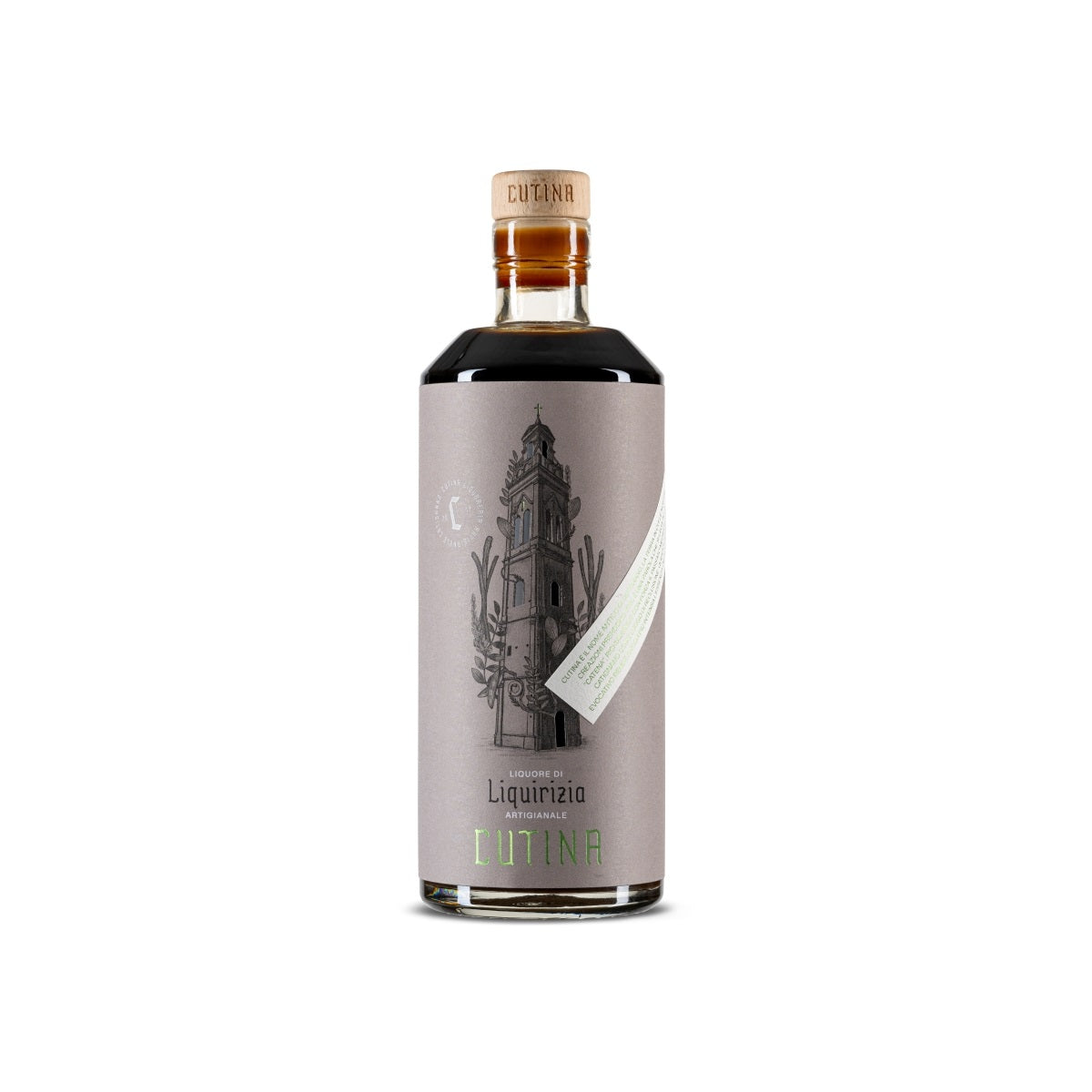 Cutina Liquirizia liquore 500 ml 30% con Amarelli digestivo