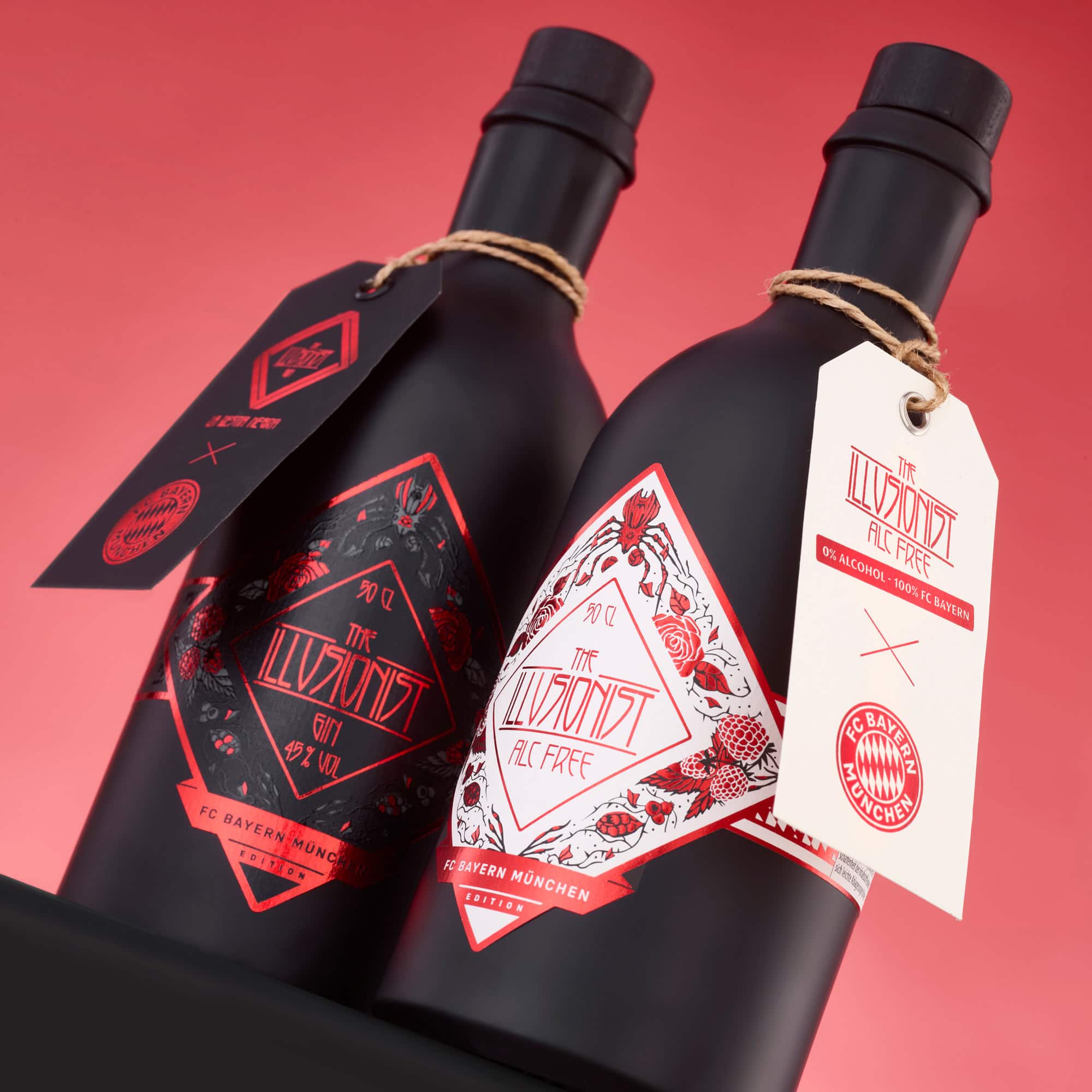 The Illusionist Team Player Bundle Gin 2x500ml 45% e 0%